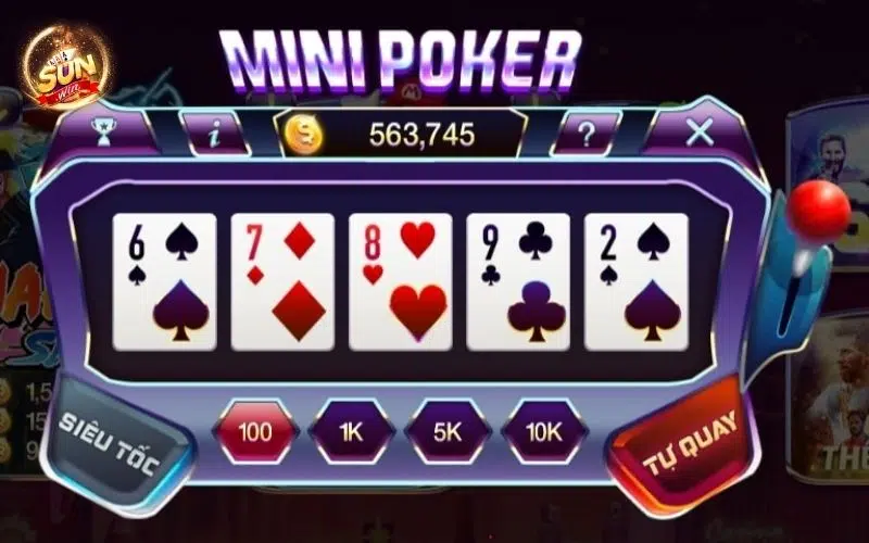 Mini Poker Sunwin